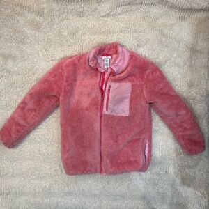 Tommy Bahama Pink Plush Fleece Jacket